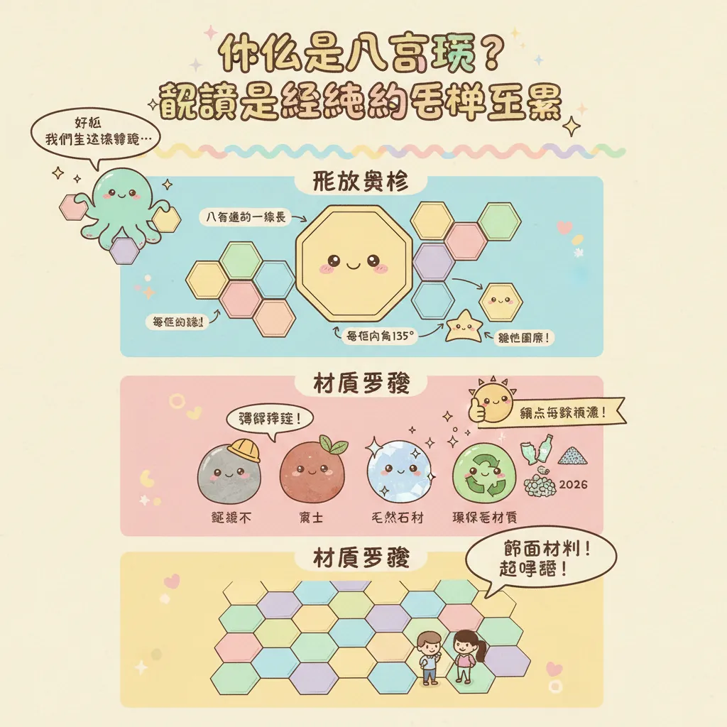 什麼是八角磚？認識這個經典的幾何元素